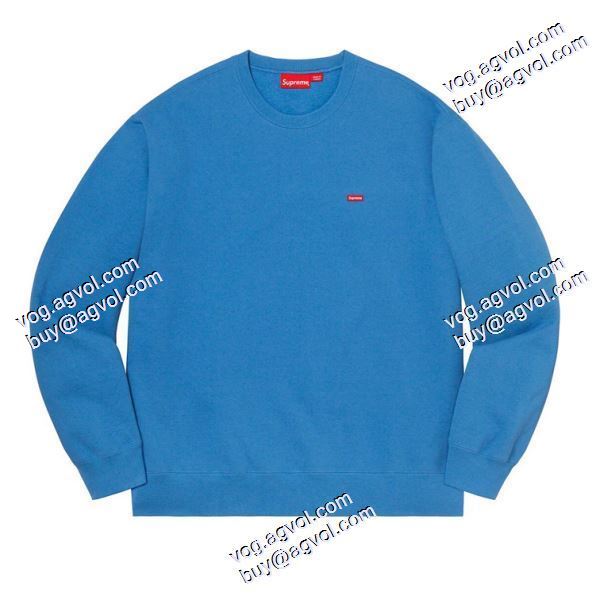 最安値！シュプリームスーパーコピー Supreme 20FW Small Box Crewneck 刺繍logo 3色可選 プルオーバーパーカー
