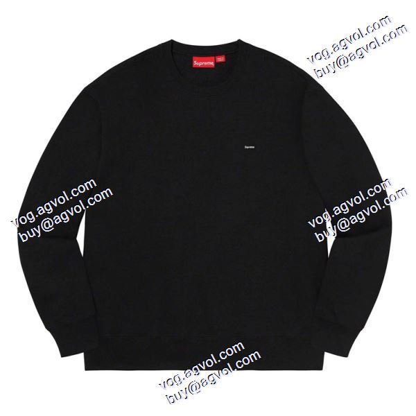 最安値！シュプリームスーパーコピー Supreme 20FW Small Box Crewneck 刺繍logo 3色可選 プルオーバーパーカー