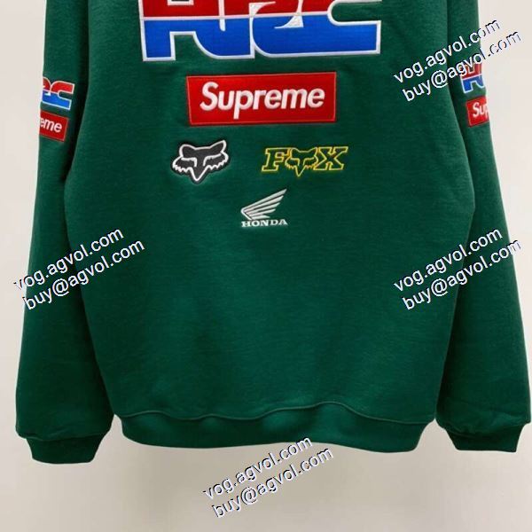 逸品 シュプリームブランドコピー 2021秋冬 シュプリーム SUPREME プルオーバーパーカー もっとも高い人気を誇る 2色可選 程よい厚み