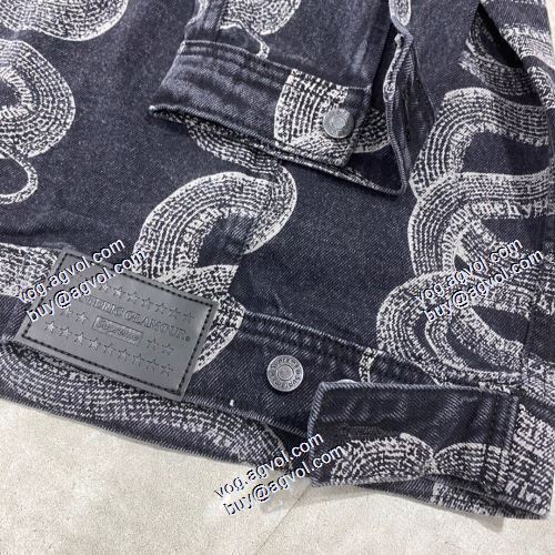 2021春夏 シュプリーム Supreme X HYSTERIC GLAMOUR Week4 デニムジャケット シュプリームブランドコピー 優しい色合い ブルゾン