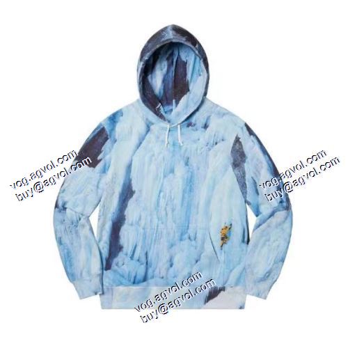 売れ筋のいい シュプリーム Supreme 2021SS Ice Climb Hooded SUPREMEコピー 氷河をよじ登る パーカー 絶大な人気を誇る