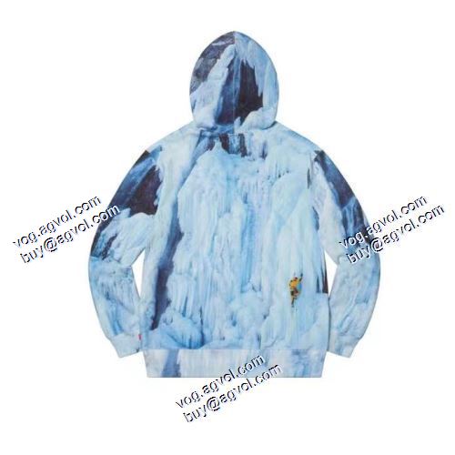 売れ筋のいい シュプリーム Supreme 2021SS Ice Climb Hooded SUPREMEコピー 氷河をよじ登る パーカー 絶大な人気を誇る
