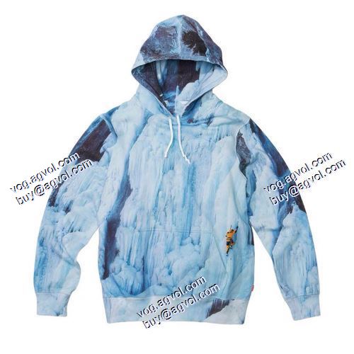 売れ筋のいい シュプリーム Supreme 2021SS Ice Climb Hooded SUPREMEコピー 氷河をよじ登る パーカー 絶大な人気を誇る
