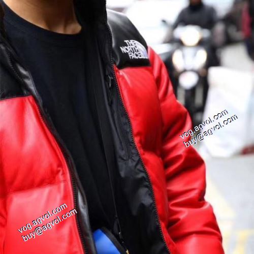 利便性に優れ シュプリームブランド 偽物 通販 2021秋冬 Supreme x The North Face シュプリーム SUPREME 革ダウンジャケット 3色可選 しわになりにくい