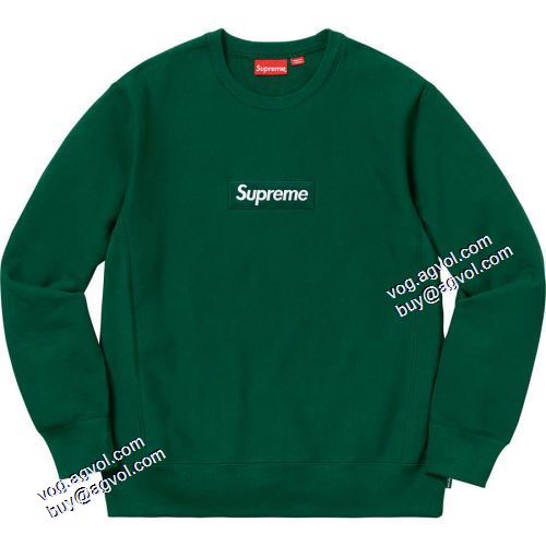 超激得品質保証 シュプリーム SUPREME BOX LOGO CREWNECK SWEATSHIRT 2021秋冬 肌に馴染みやすい シュプリームブランドスーパーコピー プルオーバーパーカー 多色選択可