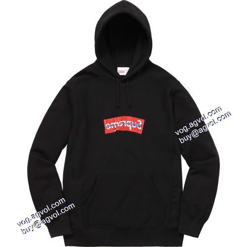 2021秋冬 2色可選 Supreme X CDG Box Logo Sweatshirt パーカー シュプリームコピー 男女兼用 オリジナル シュプリーム SUPREME