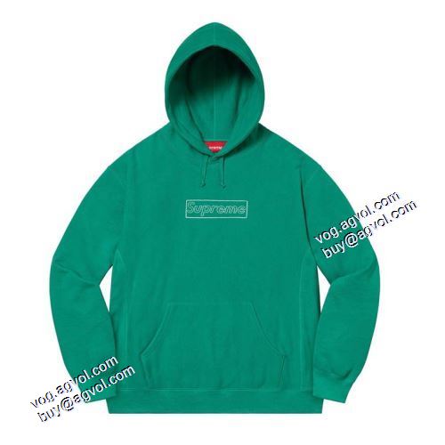 超限定即完売 シュプリーム 2021秋冬 パーカー シュプリームコピー ブランド 男女兼用 Supreme 21ss KAWS Chalk Logo Hooded Sweatshirt 7色可選