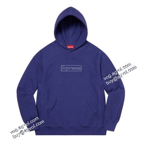 超限定即完売 シュプリーム 2021秋冬 パーカー シュプリームコピー ブランド 男女兼用 Supreme 21ss KAWS Chalk Logo Hooded Sweatshirt 7色可選