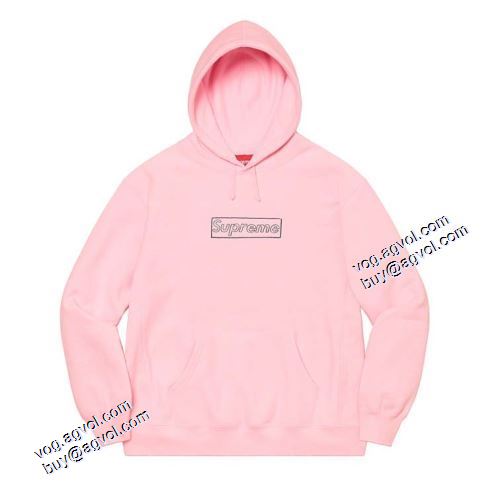 超限定即完売 シュプリーム 2021秋冬 パーカー シュプリームコピー ブランド 男女兼用 Supreme 21ss KAWS Chalk Logo Hooded Sweatshirt 7色可選