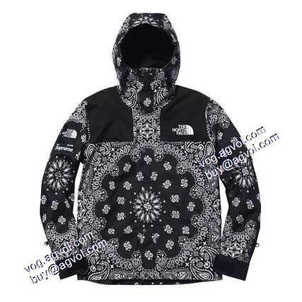 シュプリームコピー 流通限定モデル supreme x the north face  BANDANA MOUNTAIN PARKA JACKET ダスター コート ブルゾン 3色可選 コピーブランド シュプリーム SUPREME 2021