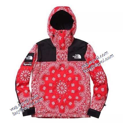 シュプリームコピー 流通限定モデル supreme x the north face  BANDANA MOUNTAIN PARKA JACKET ダスター コート ブルゾン 3色可選 コピーブランド シュプリーム SUPREME 2021