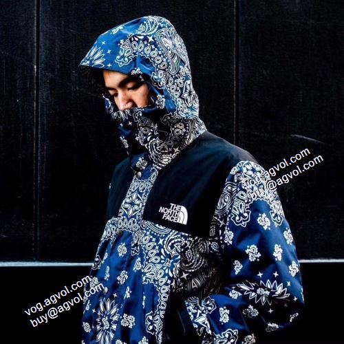 シュプリームコピー 流通限定モデル supreme x the north face  BANDANA MOUNTAIN PARKA JACKET ダスター コート ブルゾン 3色可選 コピーブランド シュプリーム SUPREME 2021
