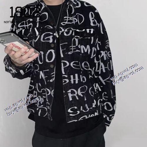 コーデ 知的なムードを演出 2021秋冬 シュプリームコピー Supreme Jacket デニムジャケット 2色可選 おしゃれな装い