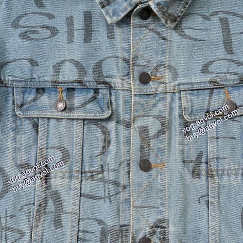 コーデ 知的なムードを演出 2021秋冬 シュプリームコピー Supreme Jacket デニムジャケット 2色可選 おしゃれな装い