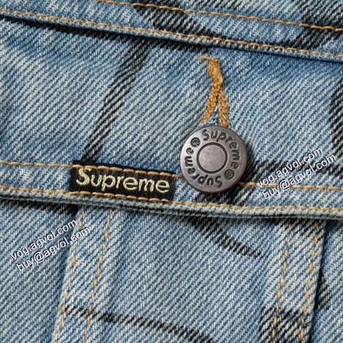 コーデ 知的なムードを演出 2021秋冬 シュプリームコピー Supreme Jacket デニムジャケット 2色可選 おしゃれな装い