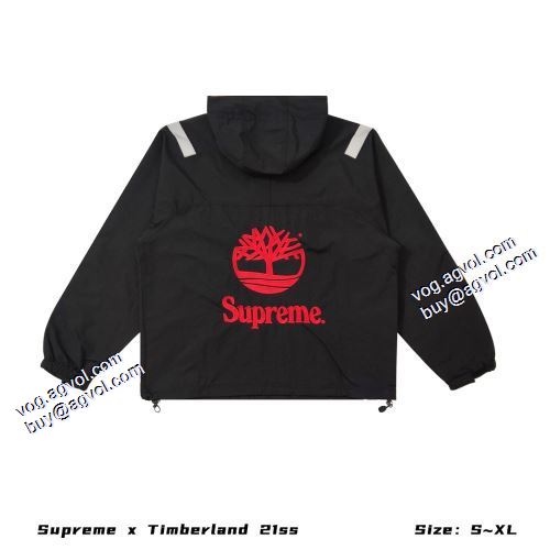 機能性も備えたアイテム シュプリーム Supreme 2021秋冬 パーカー ブランド 偽物 ダスター コート 防風性にも優れた シュプリームブランド 偽物 通販 2色可選
