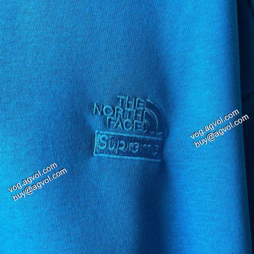 優美なお出かけスタイル 2021秋冬 シュプリームブランドコピー Supreme SS21 The North Face プルオーバーパーカー 2色可選 定番無地パーカー