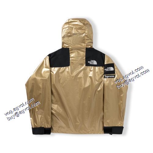 シュプリーム SUPREME  人目を惹くデザイン 2021秋冬 ダスター コート ジャケット ゴールド SUPREMEブランド コピー 撥水加工の施された