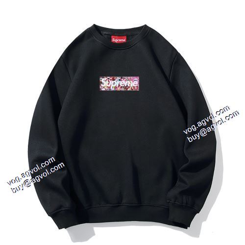 2021秋冬 秋のお出かけに最適 シュプリーム SUPREME プルオーバーパーカー 男女兼用 2色可選  SUPREMEコピープリントパーカー