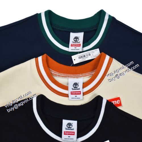 シュプリーム Supreme 21ss Timberland Crewneck 絶大な人気を誇る 2021秋冬 プルオーバーパーカー SUPREMEブランド 偽物 通販 3色可選 おしゃれさ抜群パーカー