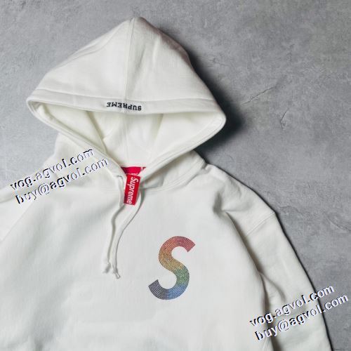 パーカー 2色可選 男女兼用パーカー 秋の定番 シュプリーム SUPREME シュプリームブランド 偽物 通販2021秋冬 完売品！