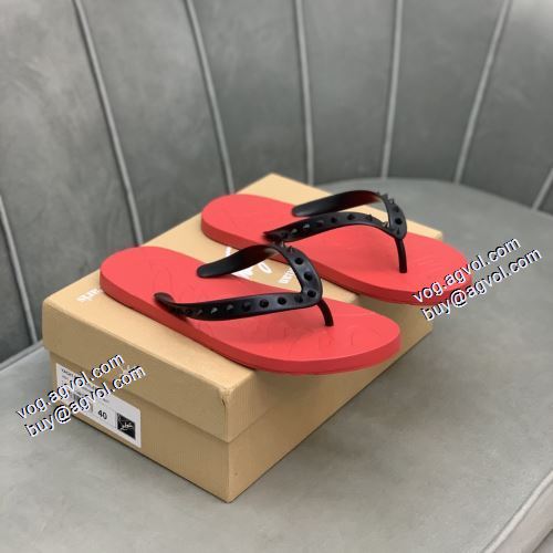 最安値に挑戦 2021春夏 クリスチャンルブタンブランド コピー ホームスリッパ クリスチャンルブタン Christian Louboutin スリッパ
