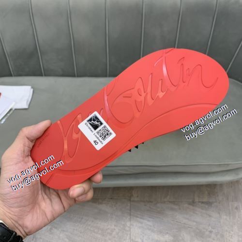 最安値に挑戦 2021春夏 クリスチャンルブタンブランド コピー ホームスリッパ クリスチャンルブタン Christian Louboutin スリッパ