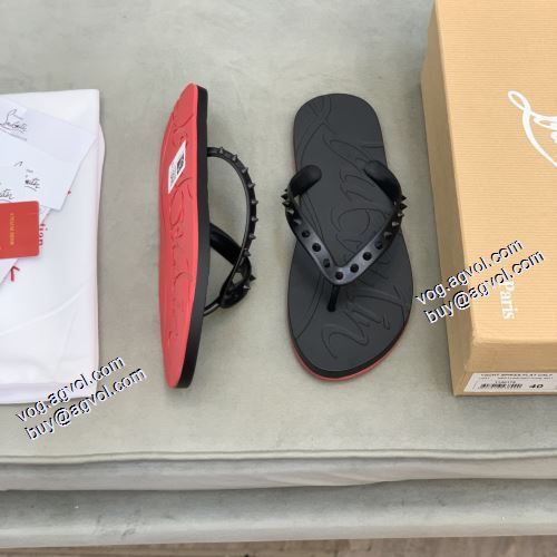 2021春夏 スリッパ 先行販売 高級ルームシューズ クリスチャンルブタン Christian Louboutin クリスチャンルブタンコピー