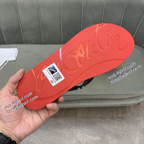 2021春夏 スリッパ 先行販売 高級ルームシューズ クリスチャンルブタン Christian Louboutin クリスチャンルブタンコピー