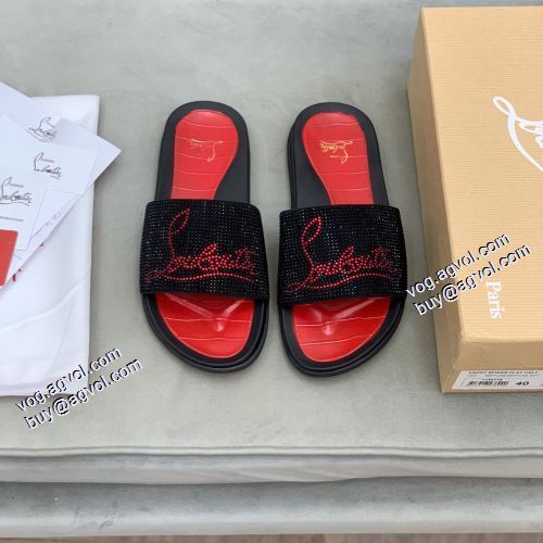 クリスチャンルブタンスーパーコピー 激安 2021春夏 高品質 人気 ホームスリッパ スリッパ クリスチャンルブタン Christian Louboutin スリッパ
