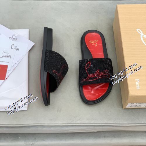 クリスチャンルブタンスーパーコピー 激安 2021春夏 高品質 人気 ホームスリッパ スリッパ クリスチャンルブタン Christian Louboutin スリッパ