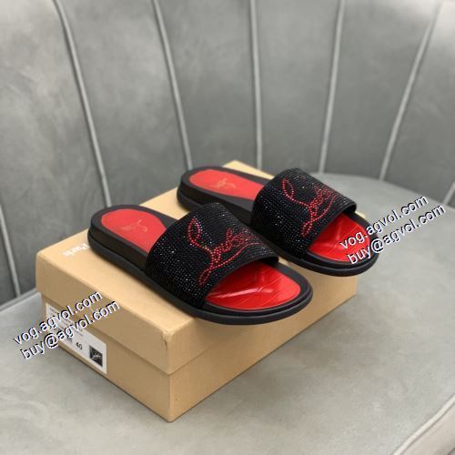クリスチャンルブタンスーパーコピー 激安 2021春夏 高品質 人気 ホームスリッパ スリッパ クリスチャンルブタン Christian Louboutin スリッパ