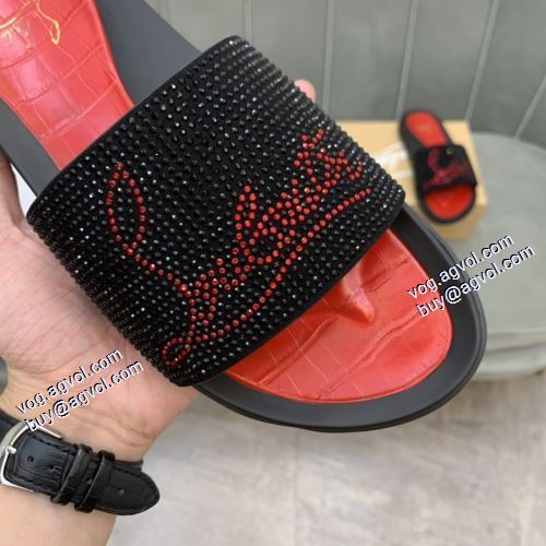 クリスチャンルブタンスーパーコピー 激安 2021春夏 高品質 人気 ホームスリッパ スリッパ クリスチャンルブタン Christian Louboutin スリッパ