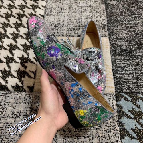 クリスチャンルブタン Christian Louboutin 脱ぎ履きしやすい/着脱しやすい 大人 トレンド オリジナル 2021秋冬 カジュアルシューズ 今一番HOTな新品 クリスチャンルブタンコピー ブランド