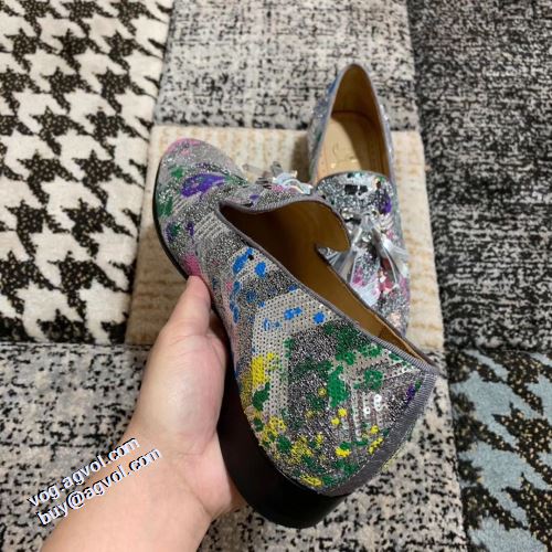 クリスチャンルブタン Christian Louboutin 脱ぎ履きしやすい/着脱しやすい 大人 トレンド オリジナル 2021秋冬 カジュアルシューズ 今一番HOTな新品 クリスチャンルブタンコピー ブランド