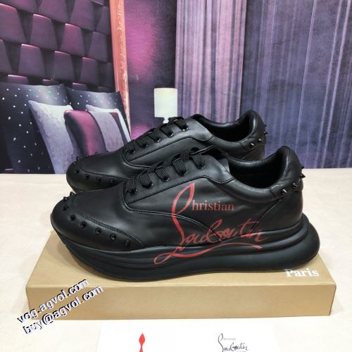 クリスチャンルブタンスーパーコピー 激安 クリスチャンルブタン Christian Louboutin  すべり防止 2色可選 ランニングシューズ 2021秋冬 クッション性 ロードジョグ 魅力ファッション