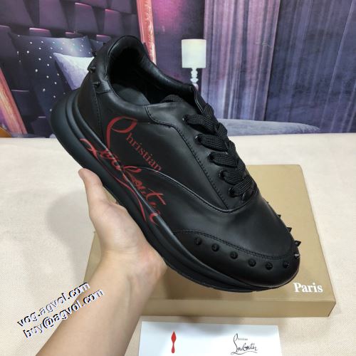クリスチャンルブタンスーパーコピー 激安 クリスチャンルブタン Christian Louboutin  すべり防止 2色可選 ランニングシューズ 2021秋冬 クッション性 ロードジョグ 魅力ファッション