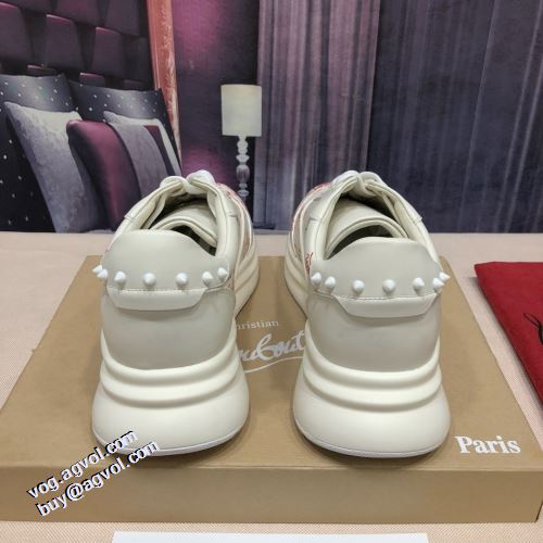 オリジナル 2021秋冬 クリスチャンルブタン Christian Louboutin 2色可選 チロリアンテープ 優しい履き心地 クリスチャンルブタンコピーブランド コスパ最高のプライス スタイリッシュな印象 スニーカー