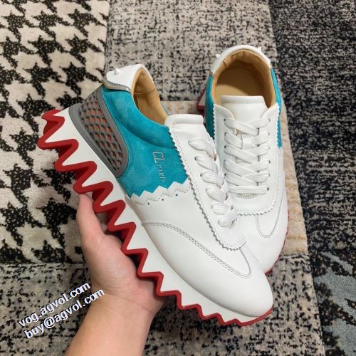 ロードジョグ すべり防止 クリスチャンルブタン Christian Louboutin  カジュアルシューズ 機能性も備えたアイテム クリスチャンルブタンブランドコピー 2021秋冬 クッション加工 オリジナル