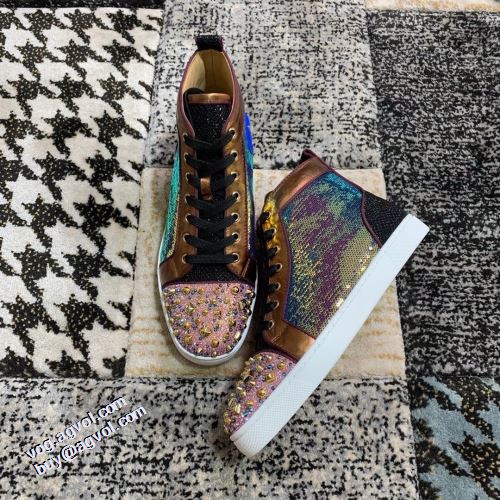 2021秋冬 クリスチャンルブタン Christian Louboutin クリスチャンルブタンブランド コピー スタッズ 機能性も備えたアイテム フラットシューズ 流行を超えた定番シューズ 