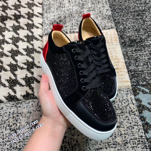 レースアップシューズ クリスチャンルブタンスーパーコピー 2021秋冬 クリスチャンルブタン Christian Louboutin カジュアルシューズ カジュアルシューズ 人気新品★超特価★ 優しい履き心地