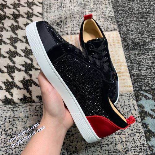 レースアップシューズ クリスチャンルブタンスーパーコピー 2021秋冬 クリスチャンルブタン Christian Louboutin カジュアルシューズ カジュアルシューズ 人気新品★超特価★ 優しい履き心地