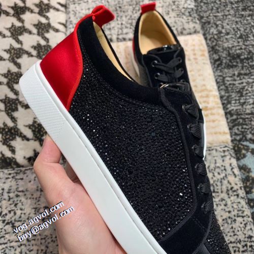 レースアップシューズ クリスチャンルブタンスーパーコピー 2021秋冬 クリスチャンルブタン Christian Louboutin カジュアルシューズ カジュアルシューズ 人気新品★超特価★ 優しい履き心地