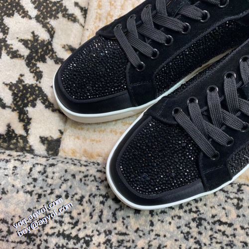 レースアップシューズ クリスチャンルブタンスーパーコピー 2021秋冬 クリスチャンルブタン Christian Louboutin カジュアルシューズ カジュアルシューズ 人気新品★超特価★ 優しい履き心地