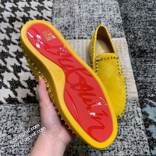 スリップオン カジュアルシューズ クリスチャンルブタン Christian Louboutin カジュアルシューズ 着心地抜群 2021秋冬 クリスチャンルブタンコピー 足馴染みのいい