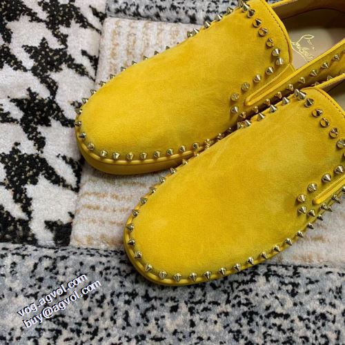 スリップオン カジュアルシューズ クリスチャンルブタン Christian Louboutin カジュアルシューズ 着心地抜群 2021秋冬 クリスチャンルブタンコピー 足馴染みのいい