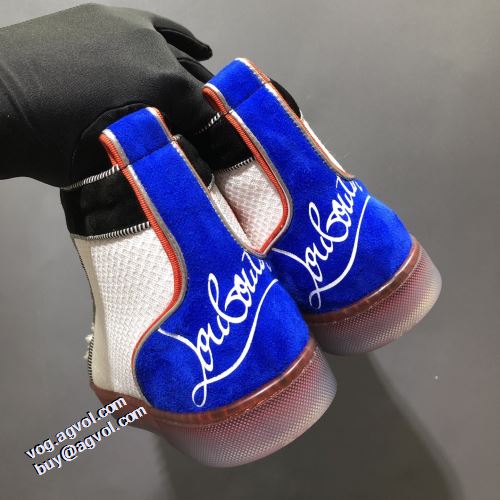 クリスチャンルブタンコピーブランド 2021秋冬 ハイトップシューズ 海外限定ライン クリスチャンルブタン Christian Louboutin すべり防止 リゾートスタイル ハイカット
