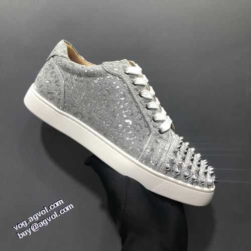 個性的なデザ 2021秋冬 クリスチャンルブタン偽物ブランド クリスチャンルブタン Christian Louboutin フラットシューズ クッション加工 ファッション 人気