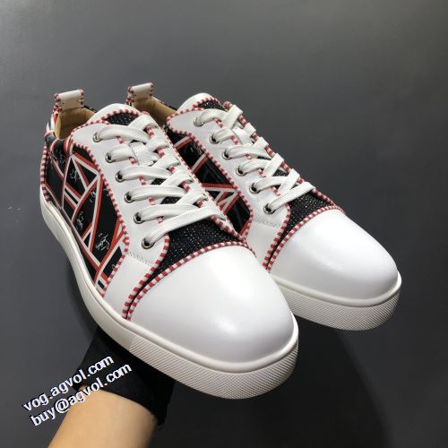 2021秋冬 カジュアルシューズ ギンガム 飽きの来ない クリスチャンルブタン Christian Louboutin 大絶賛の履き心地! クリスチャンルブタンブランドコピー 足馴染みのいい
