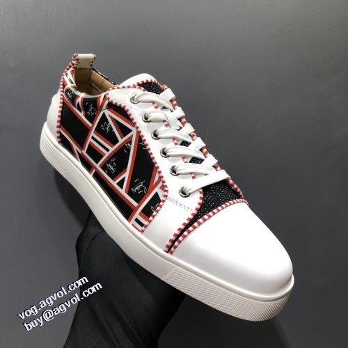 2021秋冬 カジュアルシューズ ギンガム 飽きの来ない クリスチャンルブタン Christian Louboutin 大絶賛の履き心地! クリスチャンルブタンブランドコピー 足馴染みのいい